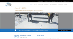 Desktop Screenshot of flattoproofing.com